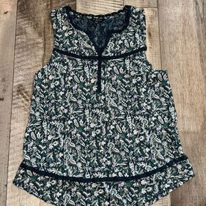 LUCKY BRAND sleeveless‎ top size large